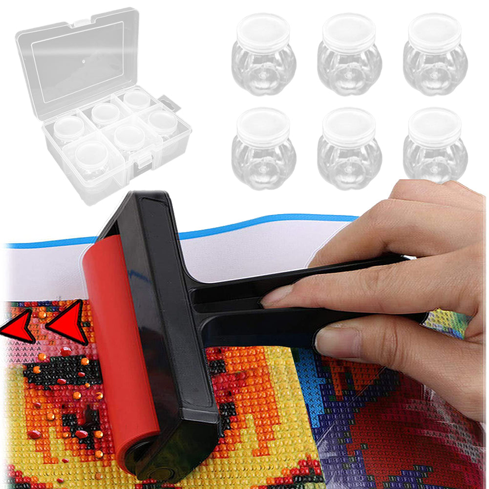 Acrylic 5D DIY Diamond Painting Container Case Clear Diamond Painting Containers