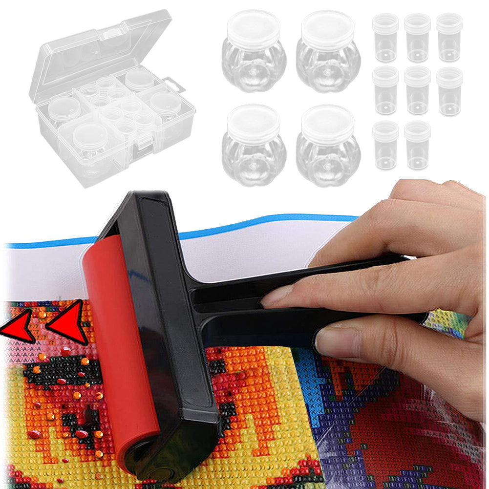 Acrylic 5D DIY Diamond Painting Container Case Clear Diamond Painting Containers