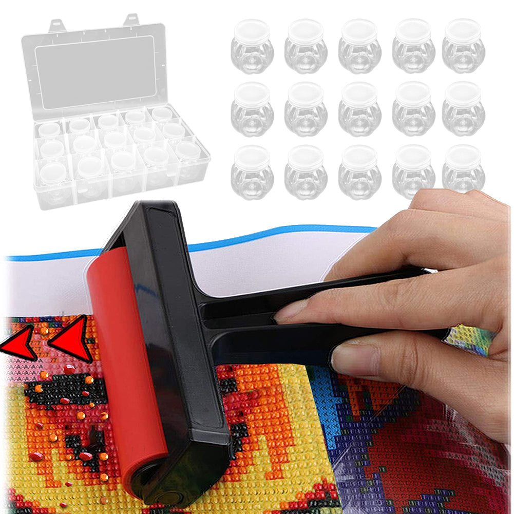 Acrylic 5D DIY Diamond Painting Container Case Clear Diamond Painting Containers