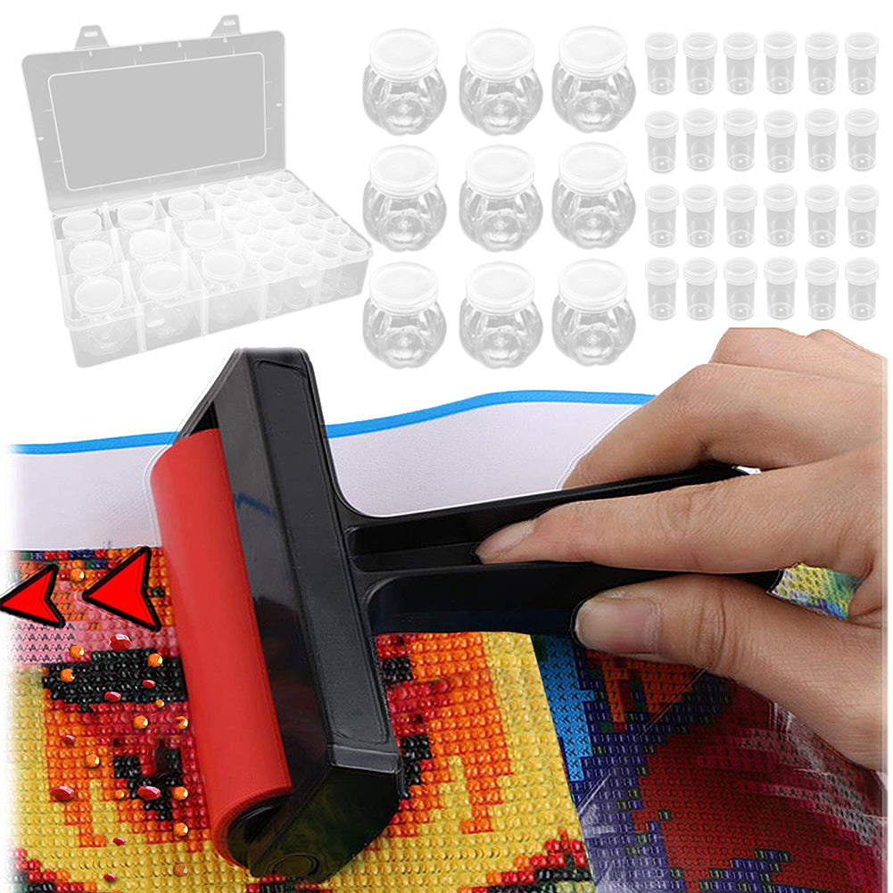 Acrylic 5D DIY Diamond Painting Container Case Clear Diamond Painting Containers