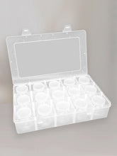 Load image into Gallery viewer, Acrylic Clear Diamond Painting Container for DIY Art Craft (12 Pumpkin 12 Round)
