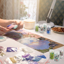 Load image into Gallery viewer, Acrylic Clear Diamond Painting Container for DIY Art Craft (12 Pumpkin 12 Round)
