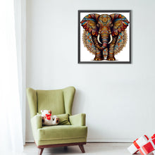 Load image into Gallery viewer, Diamond Painting - Full Round - Mandala Elephant (40*40CM)
