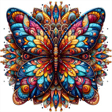 Load image into Gallery viewer, Diamond Painting - Full Round - Mandala Butterfly (40*40CM)

