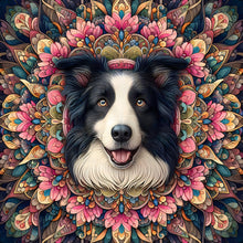 Load image into Gallery viewer, Diamond Painting - Full Round - Mandala Puppy (40*40CM)

