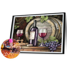 Load image into Gallery viewer, Diamond Painting - Full Square - Red wine bottle (50*40CM)
