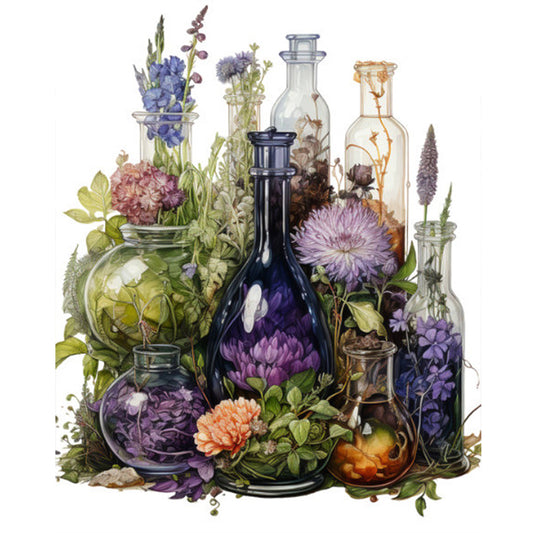 Diamond Painting - Full Round - Vase Fantasy (40*50CM)