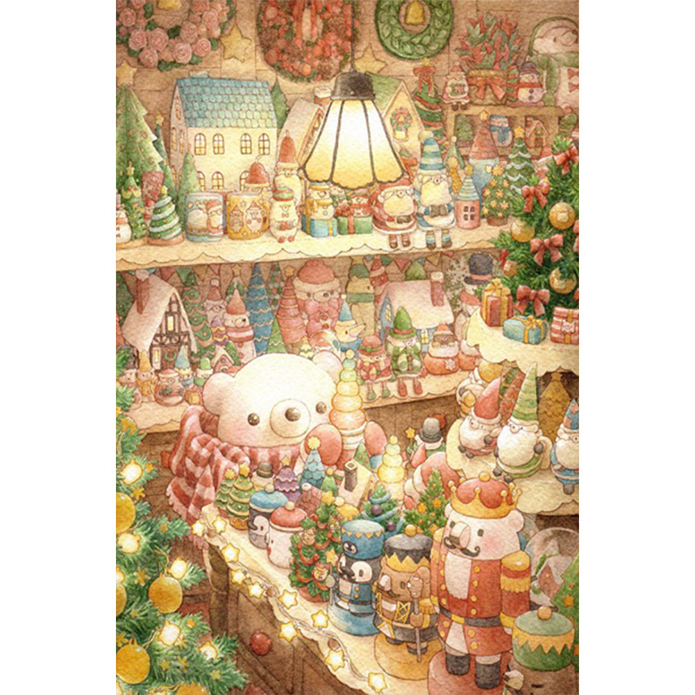 Diamond Painting - Full Round - Cartoon Bear (40*60CM)