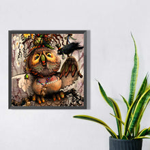 Load image into Gallery viewer, Diamond Painting - Full Square - Owl (40*40CM)
