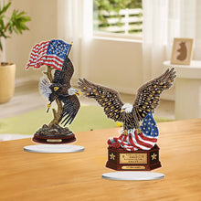 Load image into Gallery viewer, 2Pcs Acrylic Special Shaped Birdcage Eagle Desktop Diamond Art Kits for Beginner
