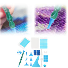 Load image into Gallery viewer, Diamond Painting Tool Kit DIY Storage Box with Lid Diamond Painting Pens
