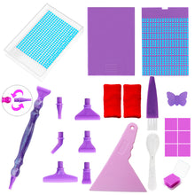 Load image into Gallery viewer, Diamond Painting Tool Kit DIY Storage Box with Lid Diamond Painting Pens
