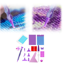 Load image into Gallery viewer, Diamond Painting Tool Kit DIY Storage Box with Lid Diamond Painting Pens
