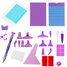 Load image into Gallery viewer, Diamond Painting Tool Kit DIY Storage Box with Lid Diamond Painting Pens

