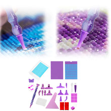 Load image into Gallery viewer, Diamond Painting Tool Kit DIY Storage Box with Lid Diamond Painting Pens
