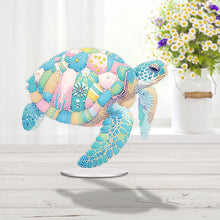 Load image into Gallery viewer, Acrylic Sea Turtle 5D DIY Diamond Art Tabletop Decorations for Home Office Decor
