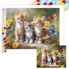 Load image into Gallery viewer, Diamond Painting - Full Square - Cat (40*30CM)
