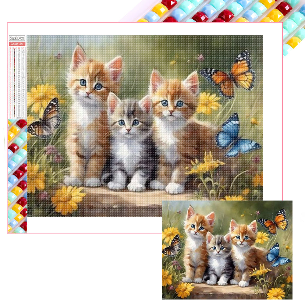 Diamond Painting - Full Square - Cat (40*30CM)