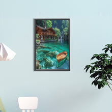 Load image into Gallery viewer, Diamond Painting - Full Round - House by the sea (40*60CM)
