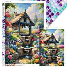 Load image into Gallery viewer, Diamond Painting - Full Round - Garden pavilion (50*75CM)
