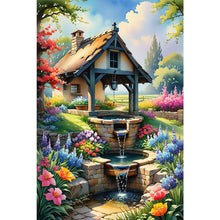 Load image into Gallery viewer, Diamond Painting - Full Round - Garden pavilion (50*75CM)
