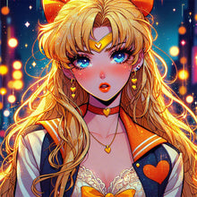 Load image into Gallery viewer, AB Diamond Painting - Full Round - Sailor Moon (40*40CM)
