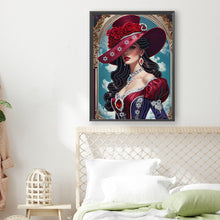 Load image into Gallery viewer, Diamond Painting - Partial Special Shaped - Luxury Woman (30*40CM)
