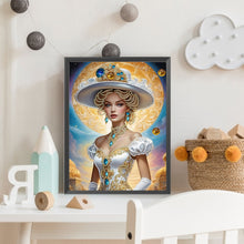 Load image into Gallery viewer, Diamond Painting - Partial Special Shaped - Luxury Woman (30*40CM)
