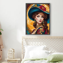 Load image into Gallery viewer, Diamond Painting - Partial Special Shaped - Luxury Woman (30*40CM)
