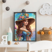 Load image into Gallery viewer, Diamond Painting - Partial Special Shaped - Luxury Woman (30*40CM)
