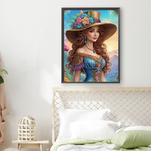 Load image into Gallery viewer, Diamond Painting - Partial Special Shaped - Luxury Woman (30*40CM)
