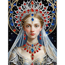 Load image into Gallery viewer, Diamond Painting - Partial Special Shaped - Luxury Woman (30*40CM)
