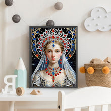 Load image into Gallery viewer, Diamond Painting - Partial Special Shaped - Luxury Woman (30*40CM)

