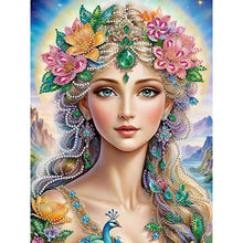Load image into Gallery viewer, Diamond Painting - Partial Special Shaped - Luxury Woman (30*40CM)
