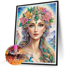 Load image into Gallery viewer, Diamond Painting - Partial Special Shaped - Luxury Woman (30*40CM)

