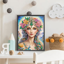Load image into Gallery viewer, Diamond Painting - Partial Special Shaped - Luxury Woman (30*40CM)
