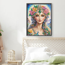 Load image into Gallery viewer, Diamond Painting - Partial Special Shaped - Luxury Woman (30*40CM)
