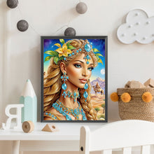 Load image into Gallery viewer, Diamond Painting - Partial Special Shaped - Luxury Woman (30*40CM)
