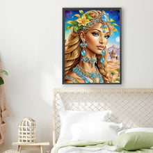 Load image into Gallery viewer, Diamond Painting - Partial Special Shaped - Luxury Woman (30*40CM)

