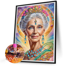 Load image into Gallery viewer, Diamond Painting - Partial Special Shaped - Luxury Woman (30*40CM)
