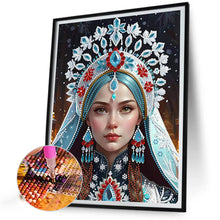 Load image into Gallery viewer, Diamond Painting - Partial Special Shaped - Luxury Woman (30*40CM)
