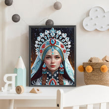 Load image into Gallery viewer, Diamond Painting - Partial Special Shaped - Luxury Woman (30*40CM)
