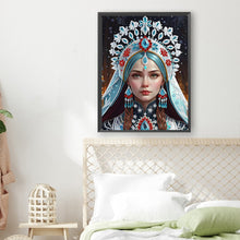 Load image into Gallery viewer, Diamond Painting - Partial Special Shaped - Luxury Woman (30*40CM)

