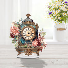 Load image into Gallery viewer, Acrylic Special Shaped Animal 5D Diamond Painting Clock Art Craft for Home Decor
