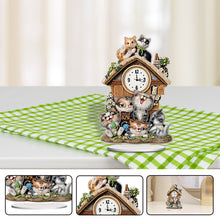 Load image into Gallery viewer, Acrylic Special Shaped Animal 5D Diamond Painting Clock Art Craft for Home Decor
