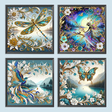 Load image into Gallery viewer, 4pcs Partial Special Diamond Painting Set - Lakeside series (30*30CM)
