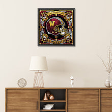 Load image into Gallery viewer, Diamond Painting - Partial Special Shaped - Washington Redskins (30*30CM)
