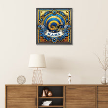 Load image into Gallery viewer, Diamond Painting - Partial Special Shaped - Los Angeles Rams (30*30CM)
