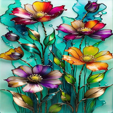 Load image into Gallery viewer, AB Diamond Painting - Full Square - Colorful daisies (40*70CM)
