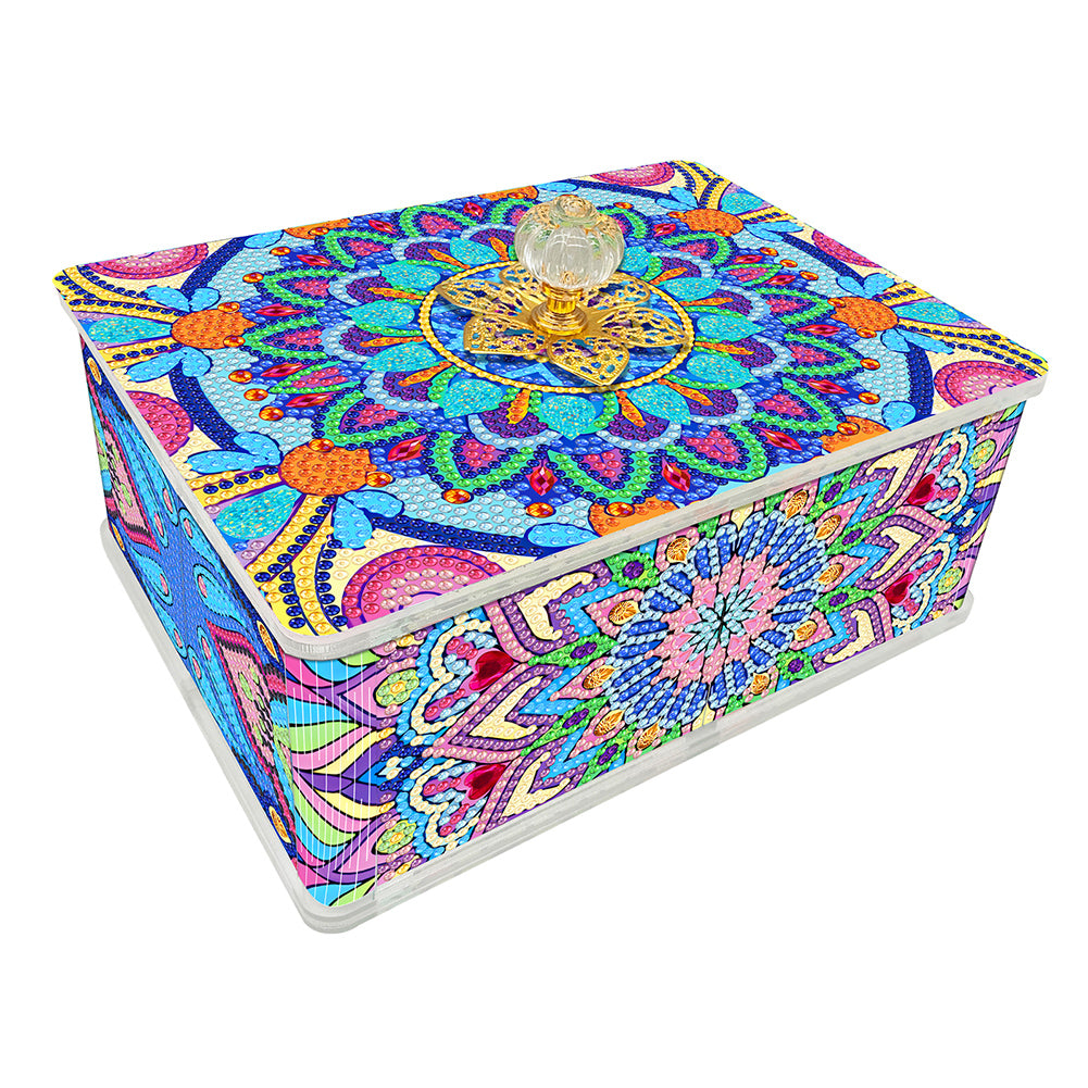 Mandala Diamond Painting Storage Box Diamond Painting Holder Case for Art Crafts
